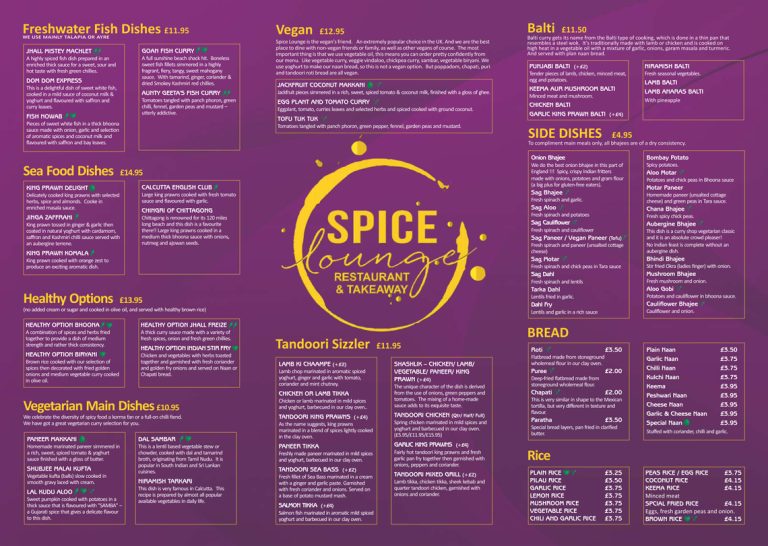 Offers Set Meals Spice Lounge Petersfield Indian Cuisine   240311 SpiceLOUNGE 29226 Menus 22 768x546 